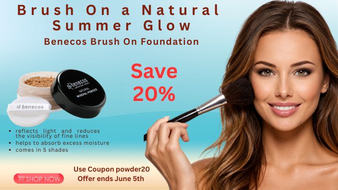 BENECOS BRUSH ON FOUNDATION SALE