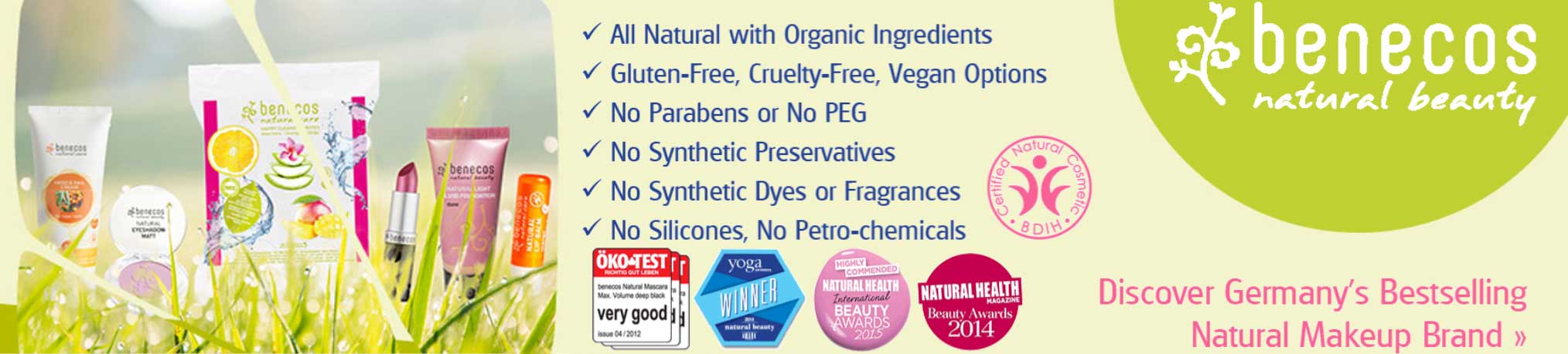benecos - Certified Natural Makeup that’s Hip yet Affordable! | Organic ...