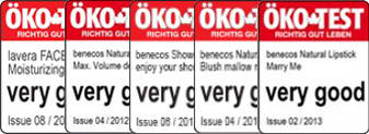 OekoTest Awards for Lavera and Benecos